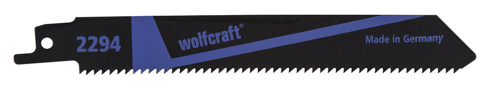 Wolfcraft Комплект пилок для сабельной ножовки 150 мм 2 шт Wolfcraft 2294000