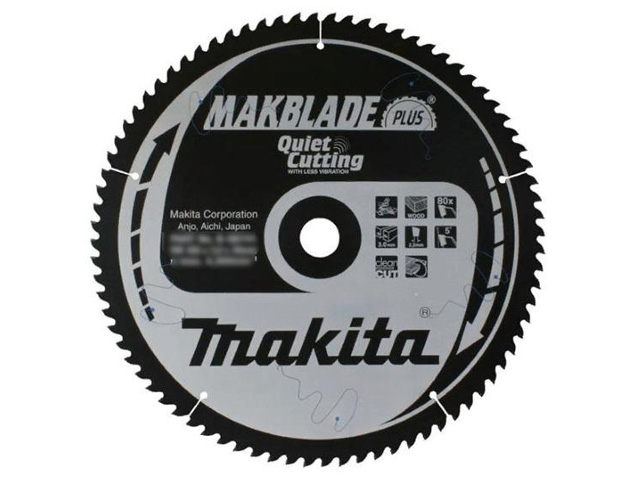 MAKITA Пильный диск для дерева MAKBLADE PLUS, 355x30x2.2x80T MAKITA B-35237