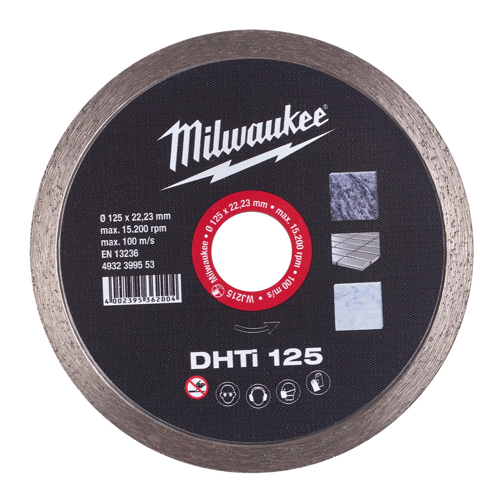 MILWAUKEE Алмазный диск DHTi 125 MILWAUKEE 4932399553