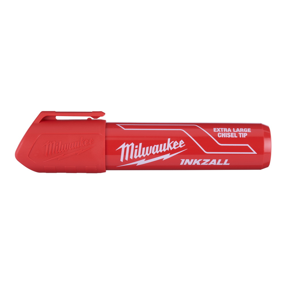 MILWAUKEE Маркер INKZALL супер широкий XL красный (-12 -) MILWAUKEE 4932471560