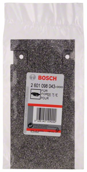 BOSCH 2601098043 Графитовая пластина д/тонкого шлифования д/GBS 75 AE