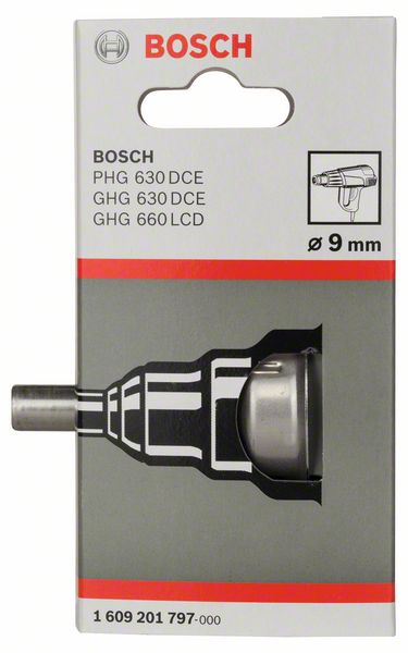 BOSCH 1609201797 Сопло сварочное 9 мм для термовоздуходувки