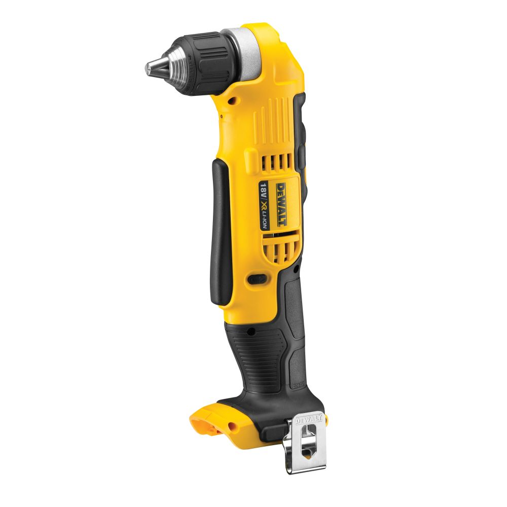 DEWALT Дрель угловая аккумуляторная 18 В 360 Вт без АКБ и ЗУ DEWALT DCD740N