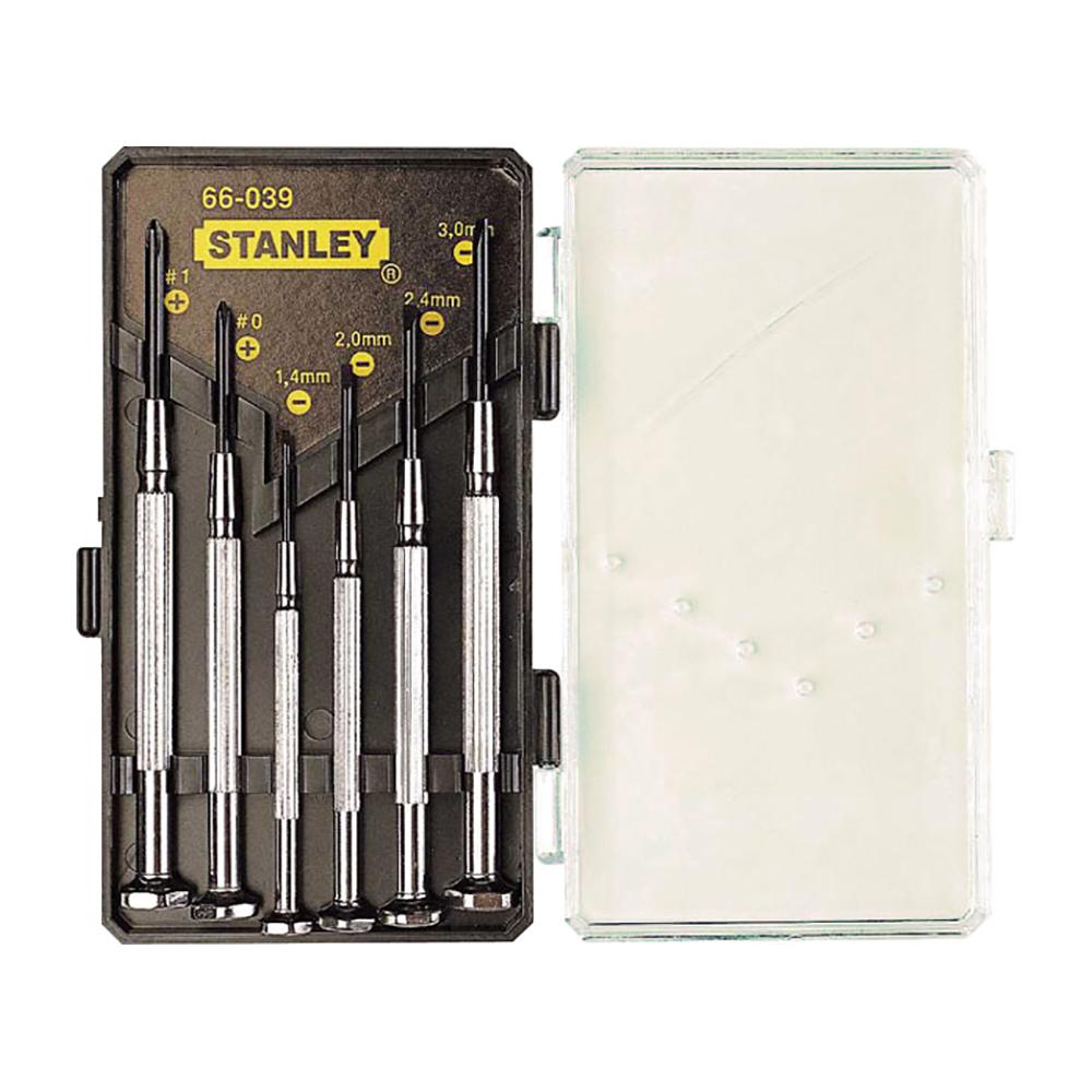 Stanley Набор из 6-ти отверток для точной механ Stanley 1-66-039