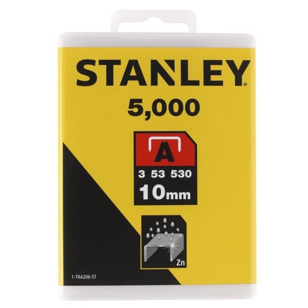 Stanley Скоба для степлера тип a10мм х 5000шт Stanley 1-TRA206-5T
