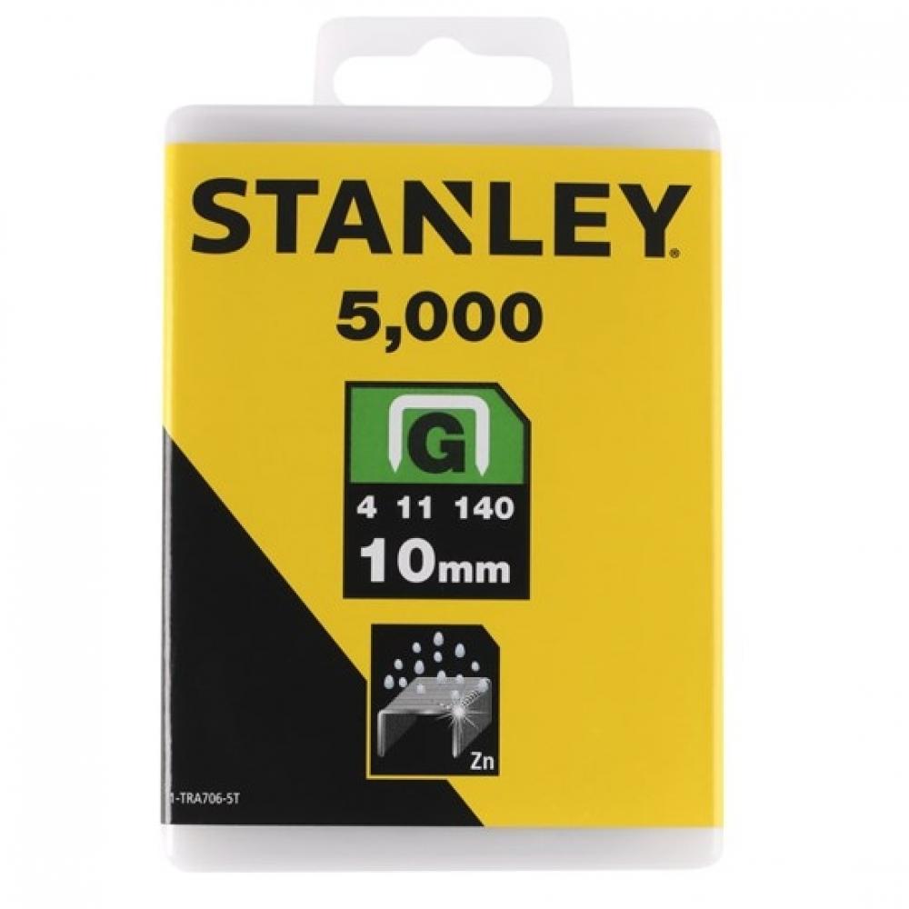 Stanley Скоба для степлера тип g10мм х 5000шт Stanley 1-TRA706-5T