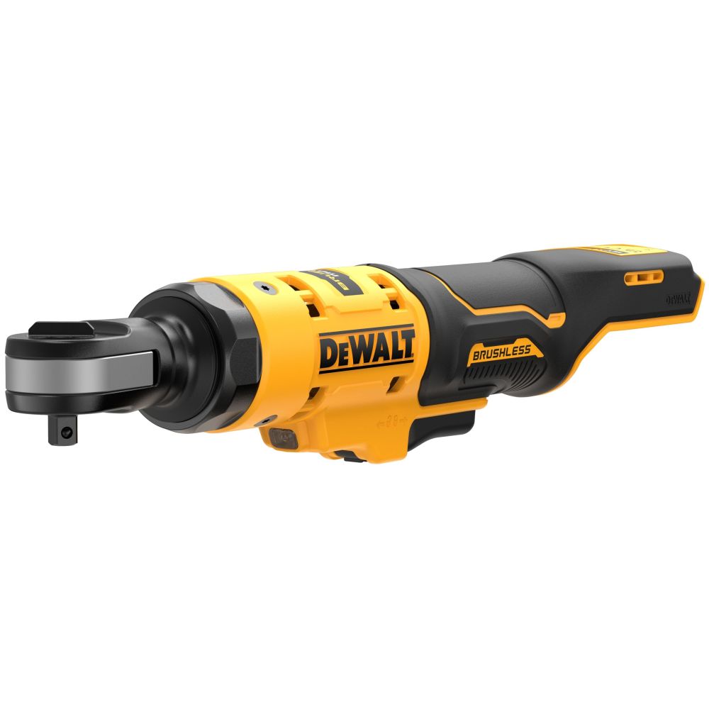 DEWALT Гайковерт (винтоверт) угловой с трещеткой с бесщеточным двигателем DCF503N 12В, 3/4'', 81Нм (артонная упаковка) без АКБ DEWALT DCF503N