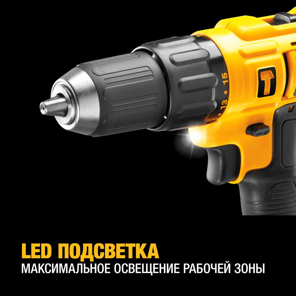DEWALT DCD776M1T Дрель-шуруповерт ударная DCD776 18.0 В XR 2 АКБ Li-Ion 4.0Ач Ач ЗУ  -QW