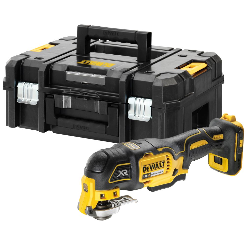 DEWALT Многофункциональный аккумуляторный инструмент(реноватор)с бесщеточным двигателем DCS356 18В(чемодан TSTAK II + насадки) DEWALT DCS356NT