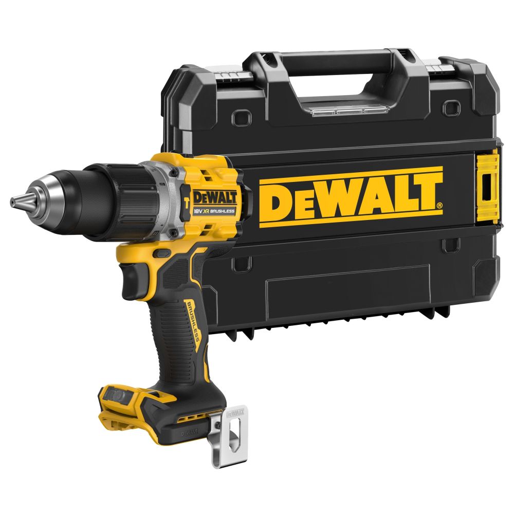 DEWALT Аккумуляторная дрель-шуруповерт DCD805NT 18В 90Нм без АКБ и ЗУ DEWALT DCD805NT