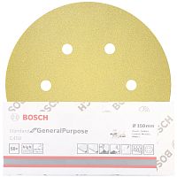 BOSCH Шлифлист C450 Standard for General Purpose 6 отв. 150 К150 BOSCH 2608621726