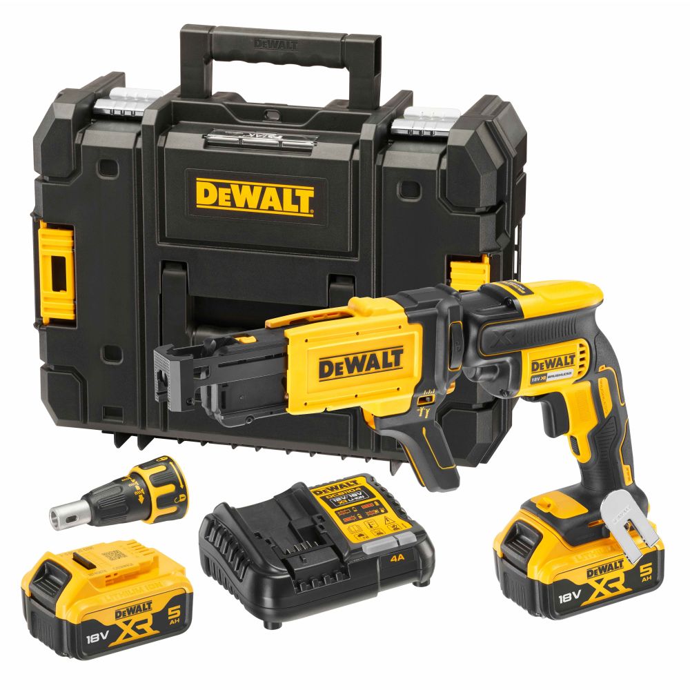 DEWALT Шуруповерт аккуммуляторный ленточный с бесщеточным двигателем DCF620 DEWALT DCF620P2K