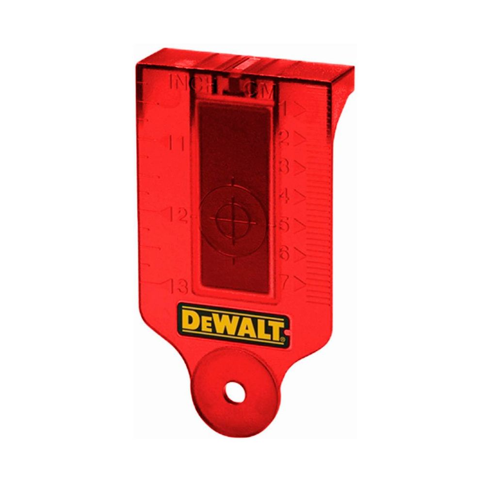 DEWALT Мишень-лучеуловитель для лазерных уровней DEWALT DE0730G-SP