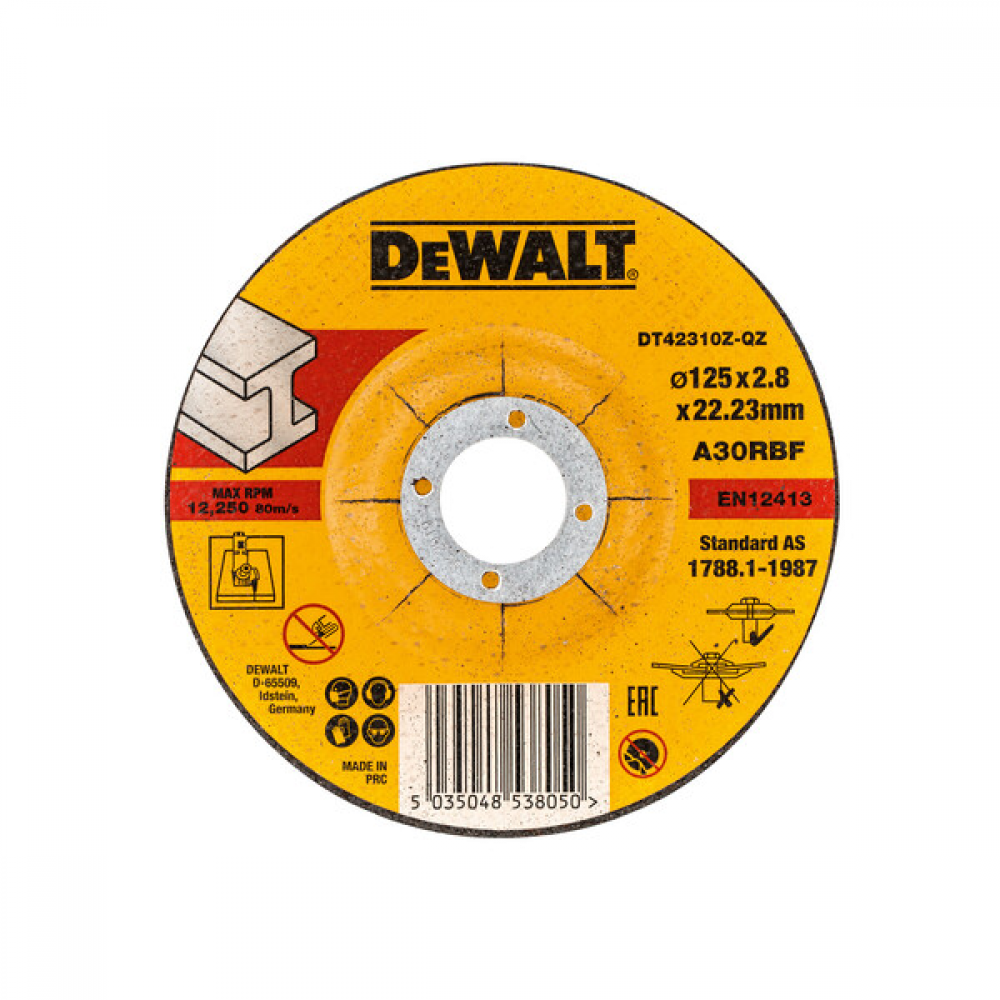 DEWALT Круг отрезной по металлу HP, 125 x22.2x 3.0 DEWALT DWA4522IA-AE