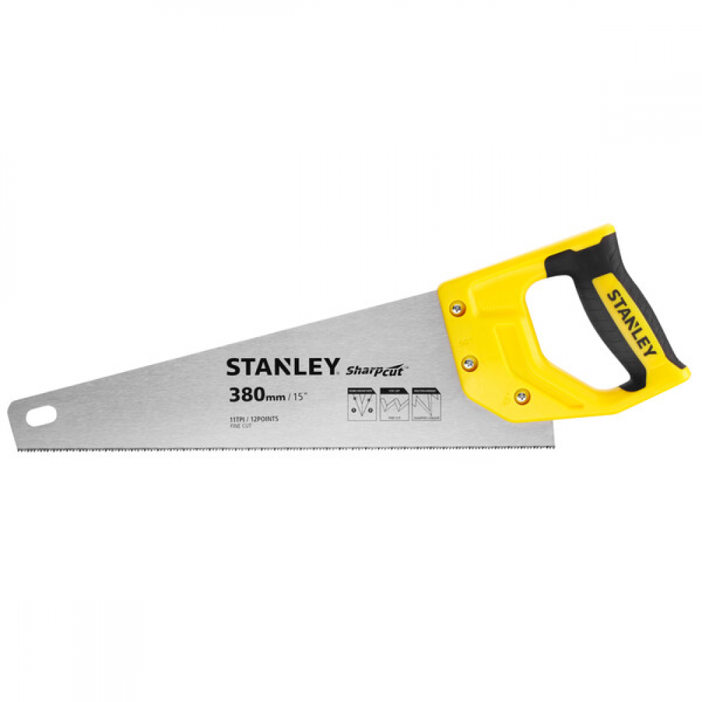 Stanley Ножовка sharpcut 380 мм 11tpi Stanley STHT20369-1