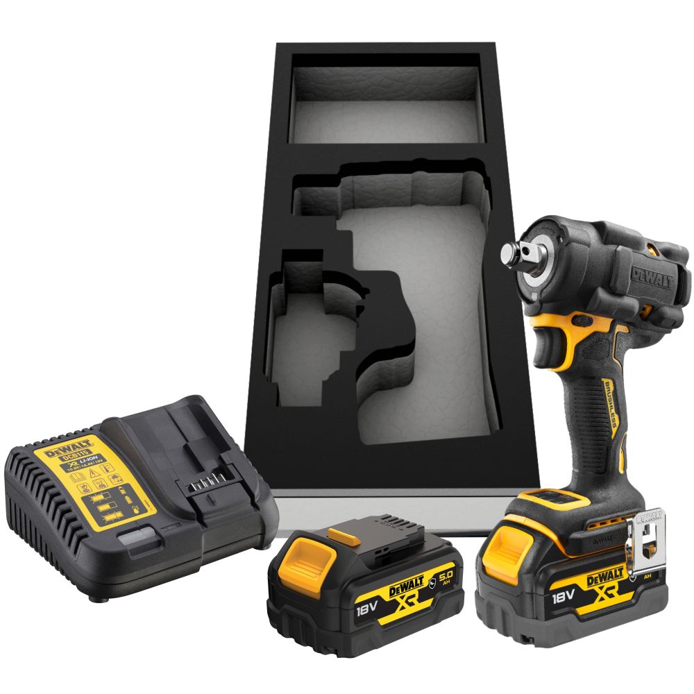DEWALT Гайковерт аккумуляторный IMPACT ATOMIC DCF921 DEWALT DCF921P2G
