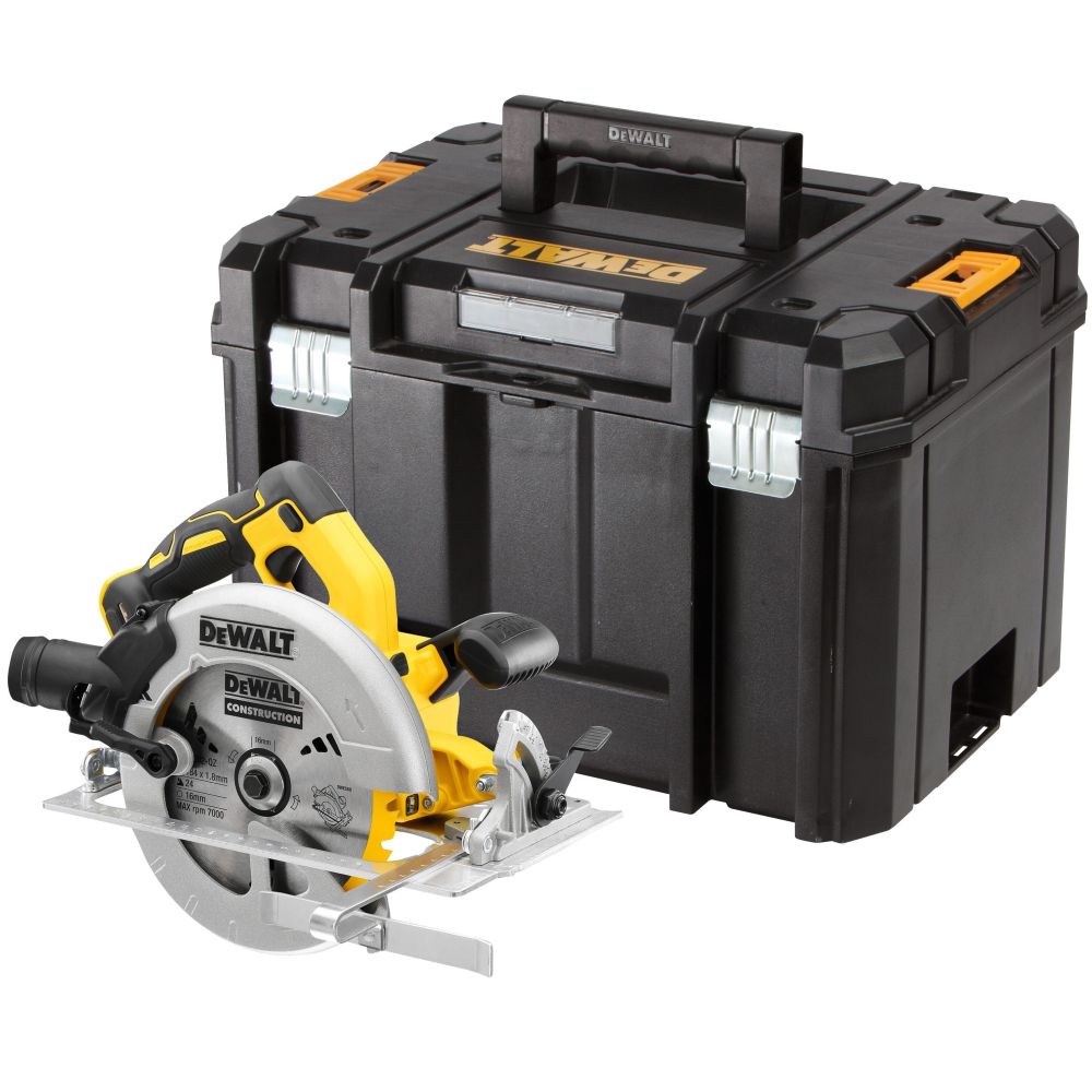 DEWALT Пила дисковая 18 В XR 184 мм без АКБ и ЗУ DEWALT DCS570NT