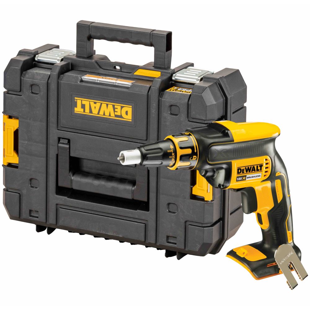 DEWALT Шуруповерт по гипсокартону c бещеточным двигателем DCF620NT 18В 1/4
