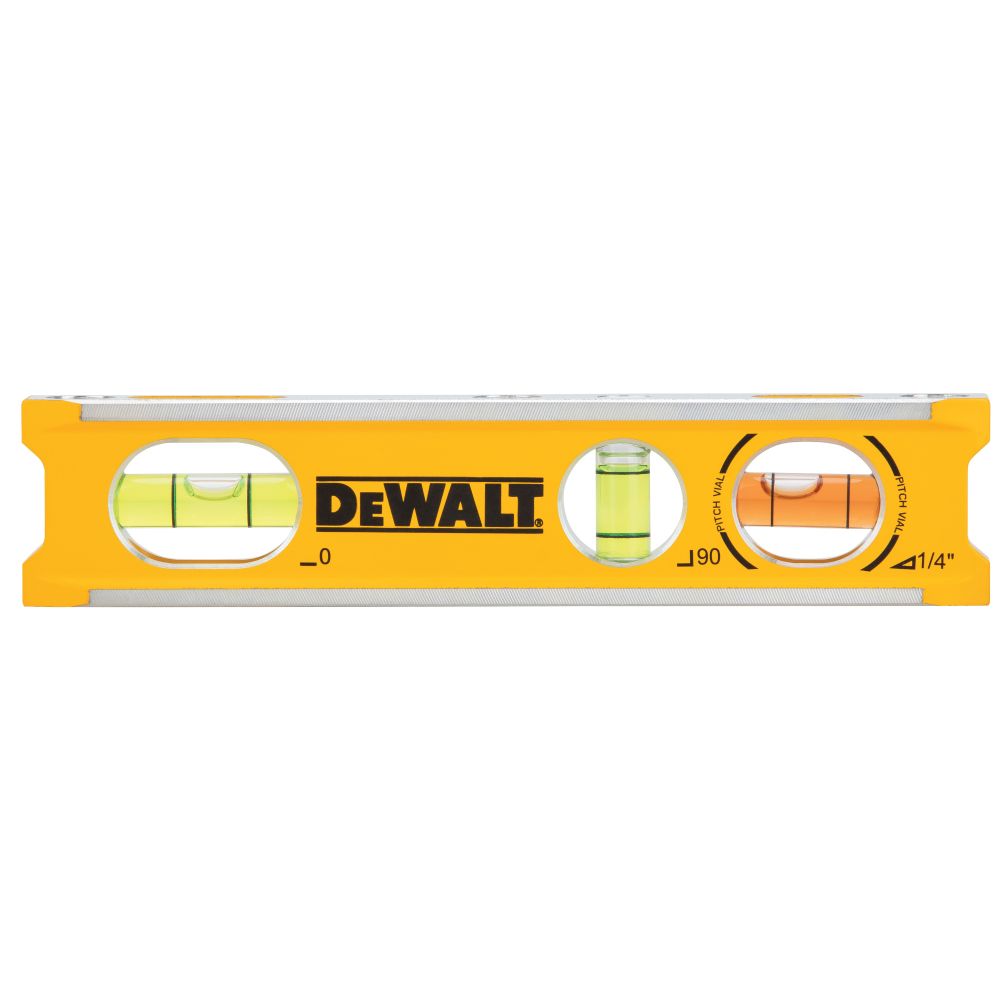 DEWALT Уровень магнитный 165 мм (алюмин. корпус, 3 глазка) DEWALT DWHT42525-0