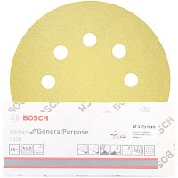 BOSCH Шлифлист C450 Standard for General Purpose 8 отв. 125 К100 BOSCH 2608621742