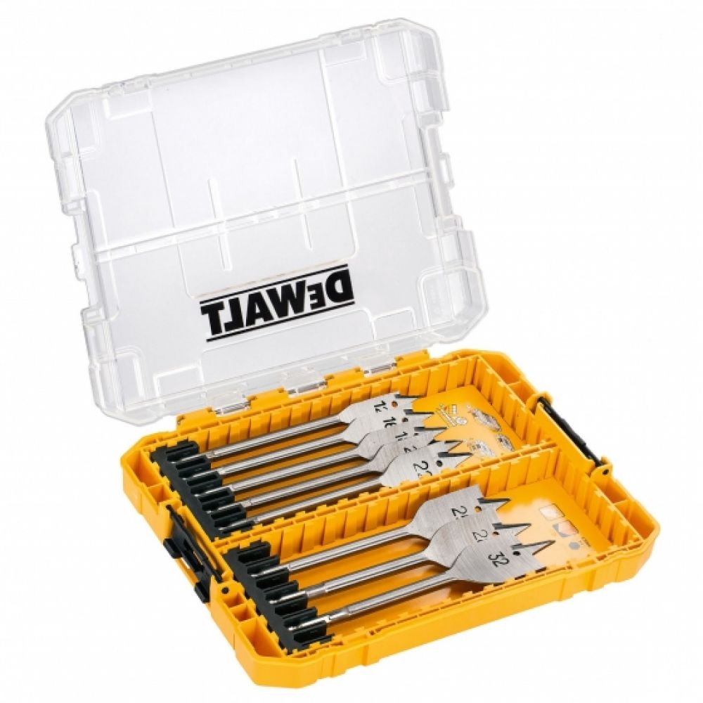 DEWALT Набор сверл перьев. по деревуеву12-32мм8шт DEWALT DT70750-QZ