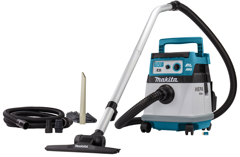 MAKITA Пылесос аккумуляторный DVC157LZX3 (36В/ без АКБ и ЗУ/ AWS/ 15 л) MAKITA DVC157LZX3