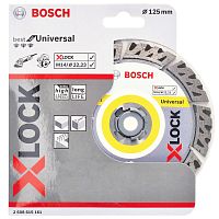 BOSCH Алмазный круг 125 х X-Lock Best for Universal BOSCH 2608615161