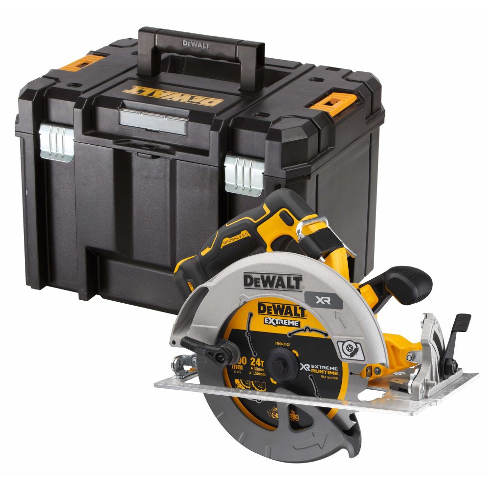 DEWALT 18 В XR FLEXVOLT ADVANTAGE. Дисковая пила 1727 Вт DEWALT DCS573NT
