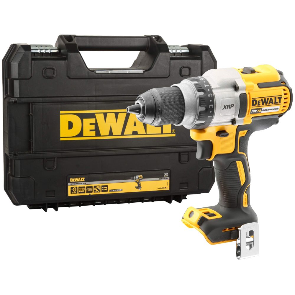 DEWALT Дрель-шуруповерт 18 В XR без АКБ и ЗУ DEWALT DCD991NT