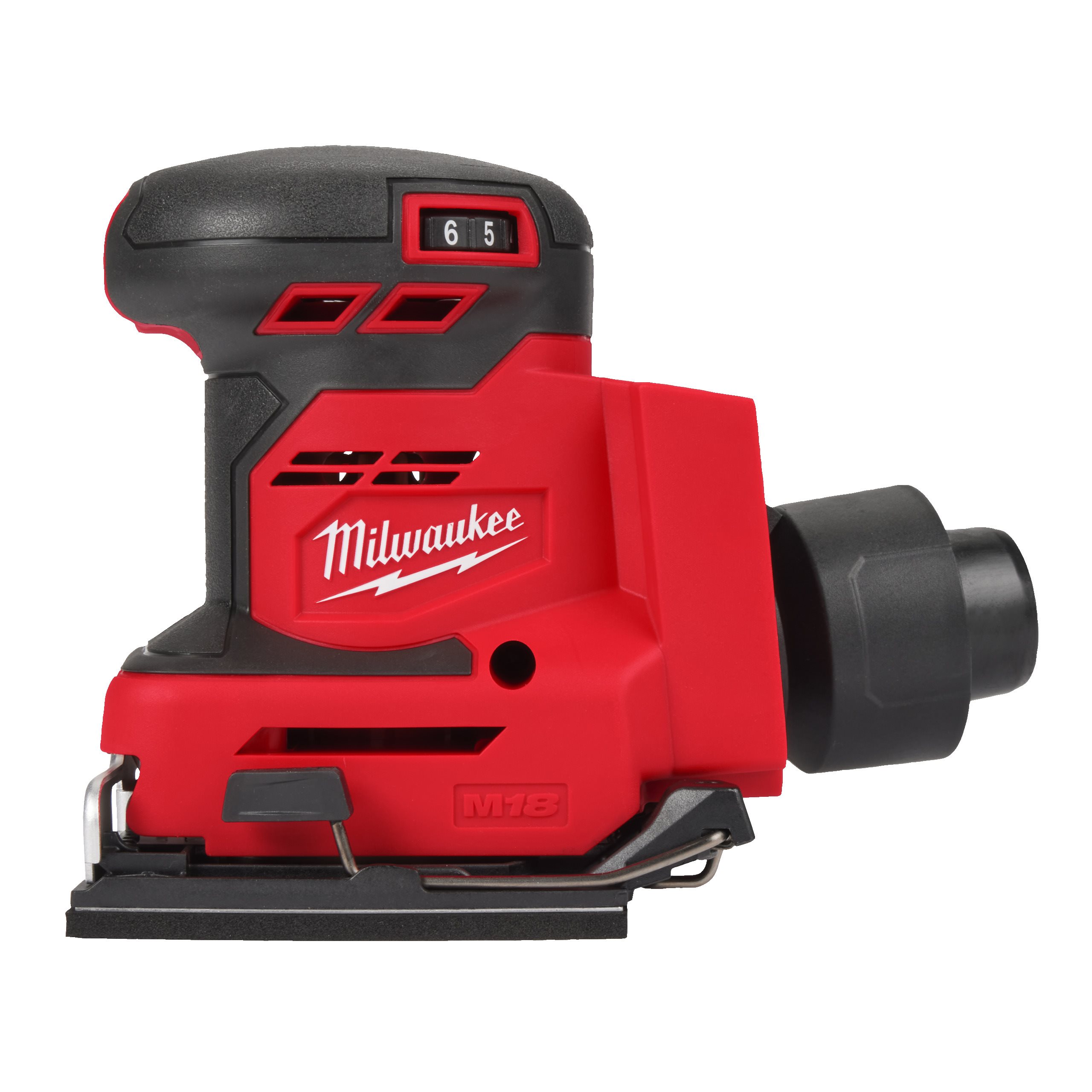 MILWAUKEE M18 BQSS-0 SOLO Шлифмашина ленточная аккумуляторная (18V, 113 x 104 мм, 11000-13000 об/мин ) MILWAUKEE 4933479966