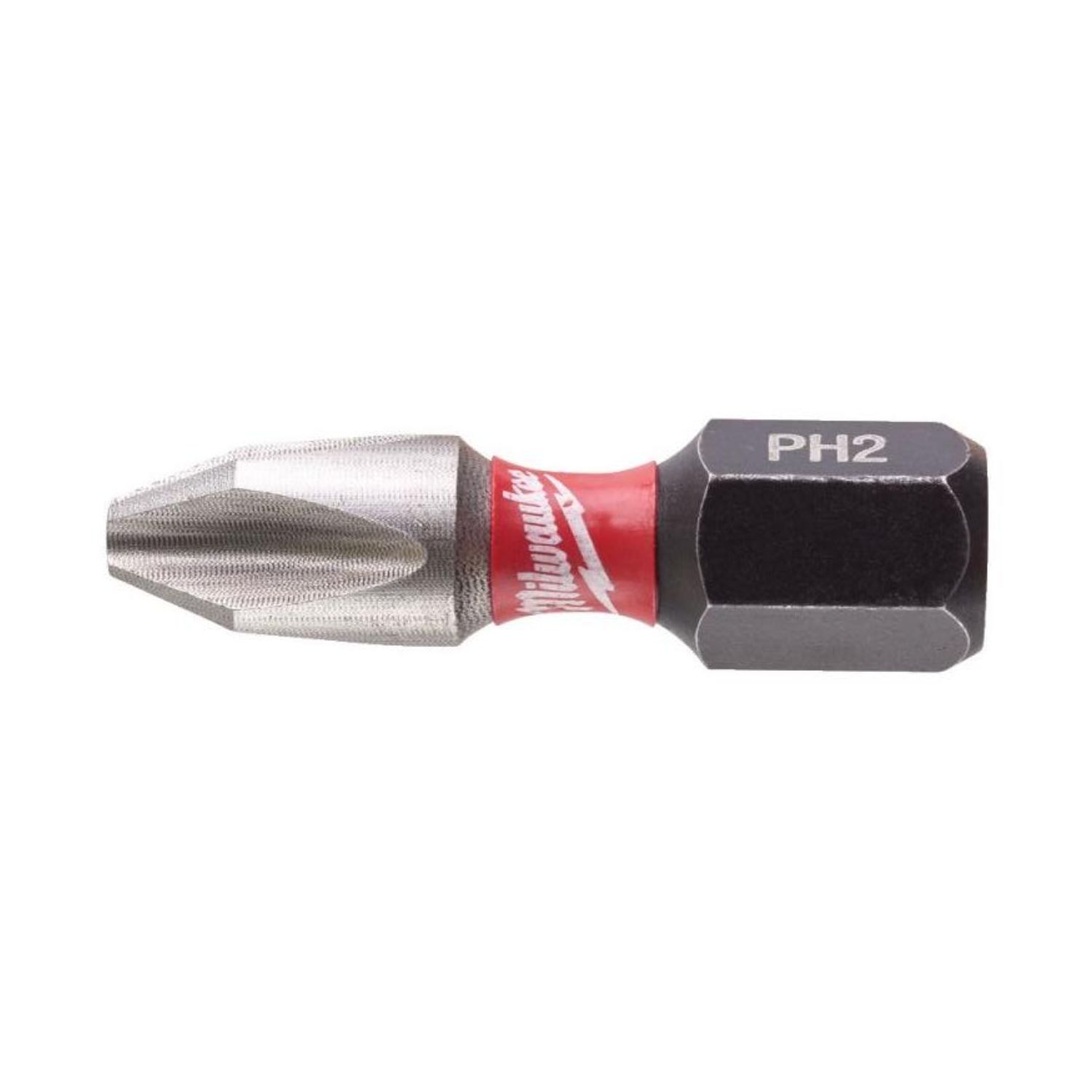 MILWAUKEE Бита SHOCKWAVE PH2 25мм (25шт) MILWAUKEE 4932430853