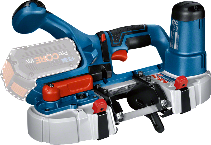 BOSCH Solo Ленточная пила GCB 18V-63 аккумуляторная (без АКБ и ЗУ / Коробка) BOSCH 06012A0400