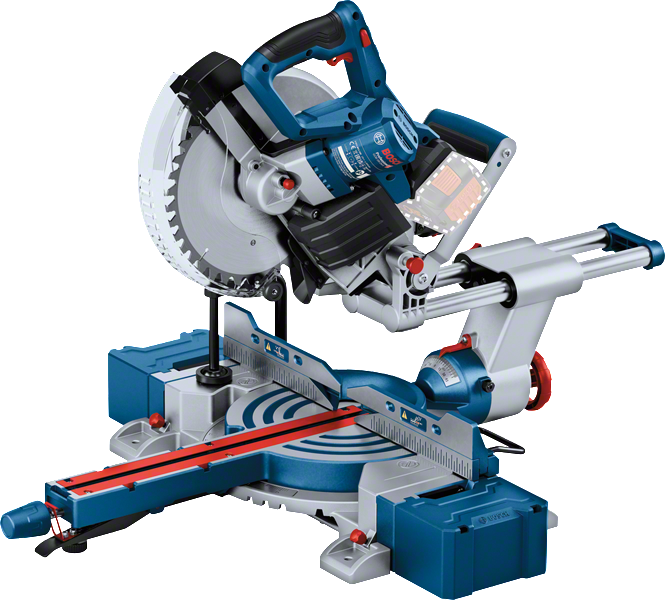 BOSCH Аккумуляторная торцовочная пила Li-ion 18 В GCM 18V-254 D BOSCH 0601B51100