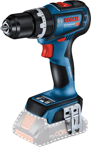 BOSCH Аккумуляторная ударная дрель-шуруповерт Li-Ion 18 В GSB 18V-90 C BOSCH 06019K6100
