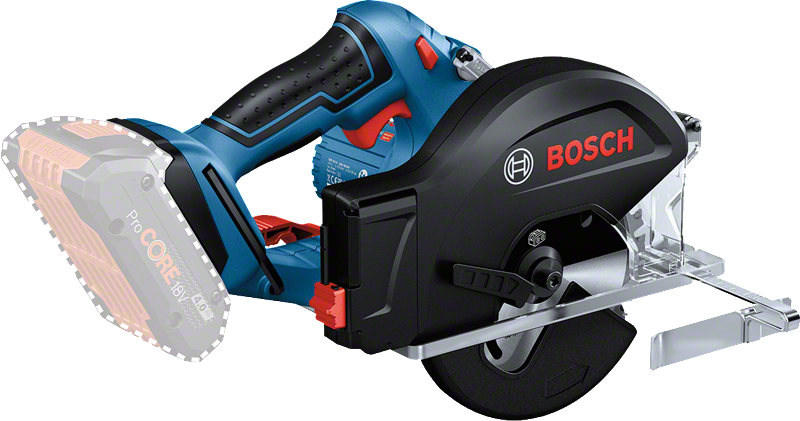 BOSCH Аккумуляторная пилы ручные дисковые 18 В GKM 18V-50 BOSCH 06016B8000