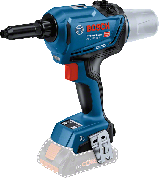 BOSCH Аккумуляторный заклепочник GRG 18V-16 C BOSCH 06019K5000