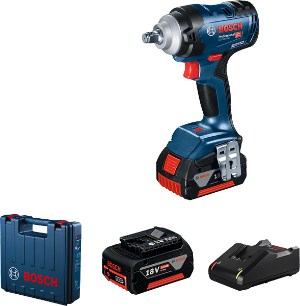 BOSCH Гайковерт GDS 18V-400 аккумуляторный (400Nm / 1/2