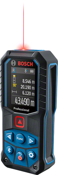BOSCH 0601072T00 Дальномер лазерный GLM 50-27 C в кор. (0.05 - 50 м, +/- 2 мм/м, IP 65)