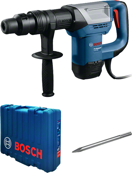 BOSCH Отбойный молоток GSH 500 (1100 Вт, 7.5 Дж, 2900 уд/мин, патрон SDS-MAX, вес 5.7 кг) BOSCH GSH 500 0611338720