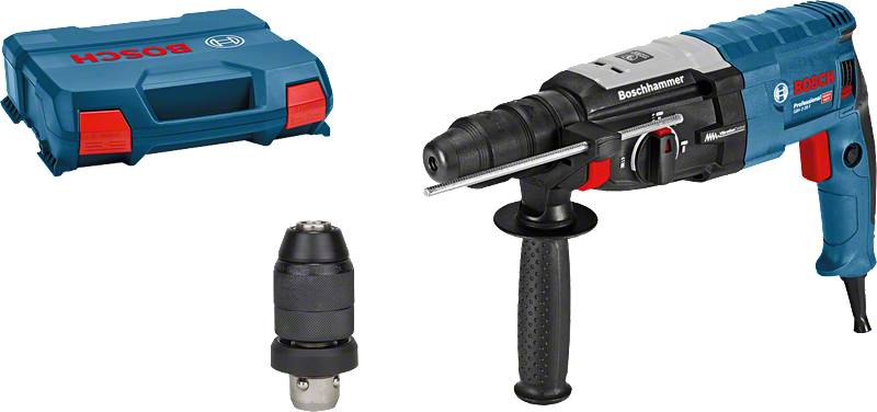 BOSCH Перфоратор GBH 2-28 F L-Case (880 Вт, 3.2 Дж, 3 реж., патрон SDS-plus, быстросъемн., БЗП в комплекте BOSCH GBH 2-28 F 0611267600