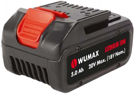 WUMAX Аккумулятор Li-ion 5,0 Ah 20V MAX Classic Basic WUMAX 5717801153