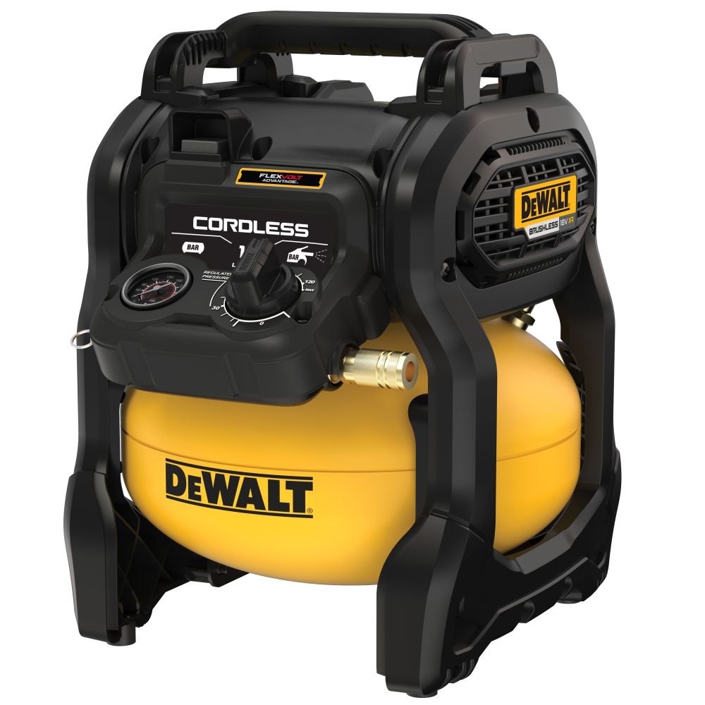 DEWALT Аккумуляторный компрессор DCC1018N, 18/54 В, 9.6 бар, 48 л/мин, без АКБ и ЗУ DEWALT DCC1018N