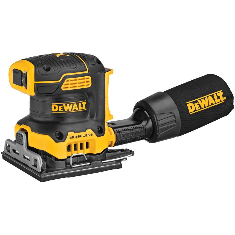 DEWALT SOLO Виброшлифмашина аккумуляторная (20V, 140*115 мм, ампл.1.6, 8000  14000 кол/мин) DEWALT DCW200B
