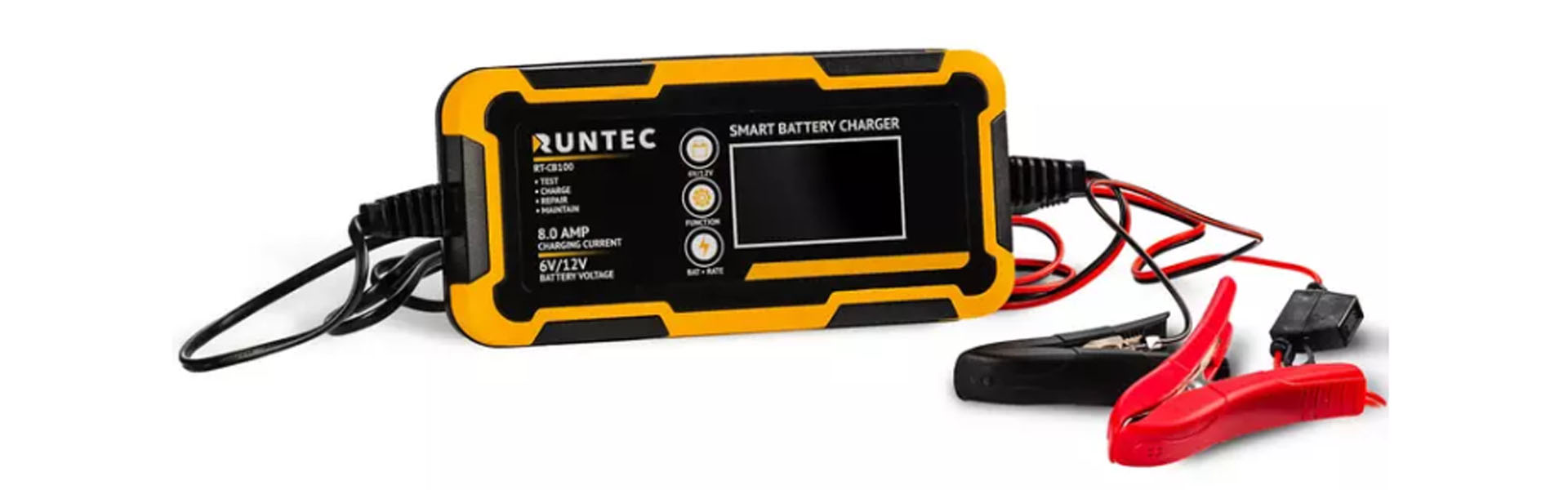 Runtec Зарядное устройство автоматическое 6/12В, 4А/8А Runtec RT-CB100