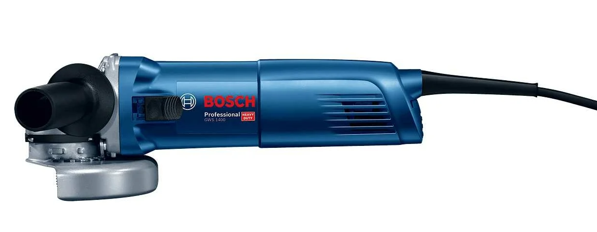 BOSCH Углошлифовальная машина GWS 1400 (мощность-1400Вт, скорость вр.-11000, д.диска-125, шпиндель-M 14) BOSCH 0601824806