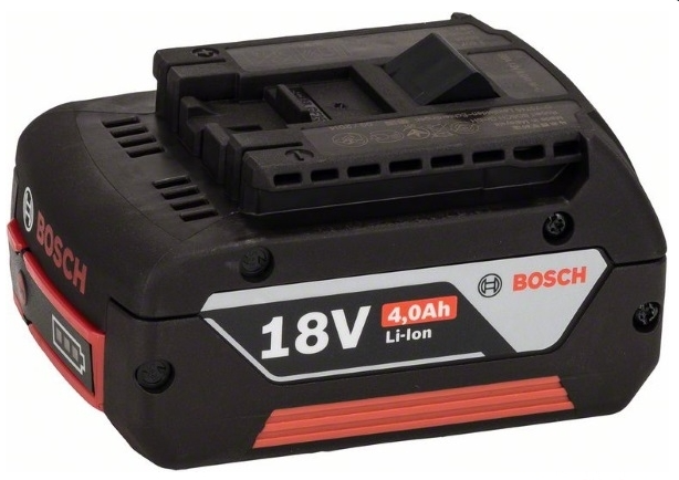 BOSCH Аккумуляторная батарея GBA 18В Li-ion 4Ач ECP (система электронной защиты элементов) и LZA (индикато BOSCH 1607A350M0