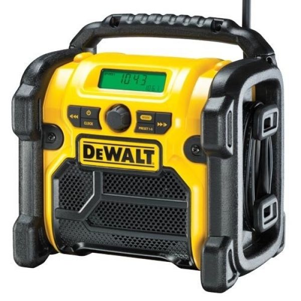 DEWALT Аудиосистема (Радио) (Акк. инструмент (без бат. и ЗУ)) DEWALT DCR020-QW