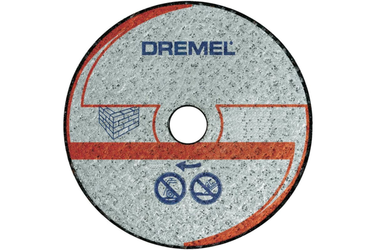 DREMEL Отрезной диск армированный (dsm 520) 2шт камень DREMEL 2615S520JA
