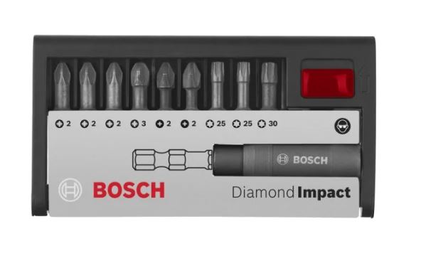 BOSCH Impact Control Ударные биты PH/PZ/TX с держателем AntiShock BOSCH 2608522064