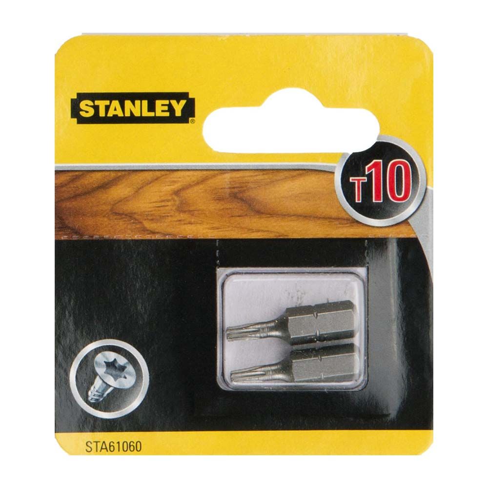 Stanley Биты T10х25мм 2шт Stanley STA61060-XJ